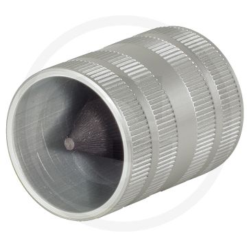 Ks tools Innen- und Außenentgrater, 10-35 mm - für verschiedene Materialien - 3 geschliffene Schnitte - polierter Aluminiumgrundkörper