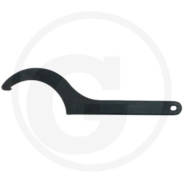 Ks tools vaste haaksleutel met nok, 30-32 mm - din 1080, brüniert, 220 mm totale lengte