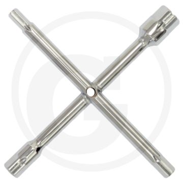 Ks tools sanitiar-kruissleutel, 10 funktionen - speciaal staal - 185x50x189mm
