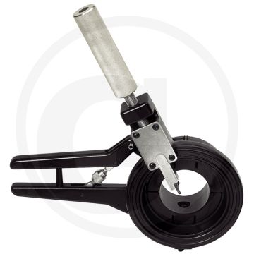 Ks tools buizen- klem +snijset ck 110 z.toebehore 110 mm - zum schneiden von dünn- und dickwandigen kunststoffrohren