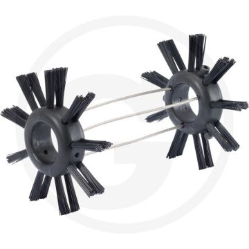 Ks tools opzetborstel voor buiscamera, dn 100 - diameter 100mm
