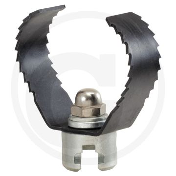 Ks tools vorkboorkop met vertanding, Ø 125mm, spirale 22 mm - gehard verenstaal