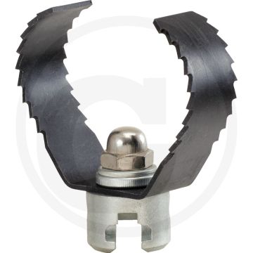 Ks tools vorkboorkop met vertanding, Ø 150mm, spirale 32 mm - gehard verenstaal