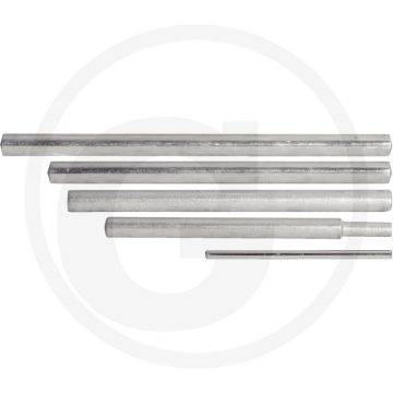 Ks tools ringstangen für rohrzange, 6x7-10x11 mm, ganz gehärtet, matt satiniert, chrom vanadium