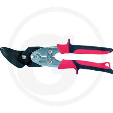Ks tools figuur blikschaar, links knippend - staalbleek tot 1,5 mm, rvs tot 1,0 mm