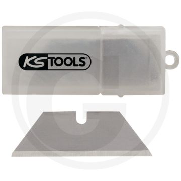 Ks tools trapezium-messen 5 per pak, voor 970.2173 - dikte 0,45mm