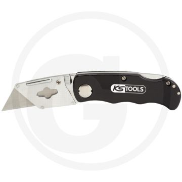 Ks tools klapmes-set, 2-delig - met 15 trapezklingen