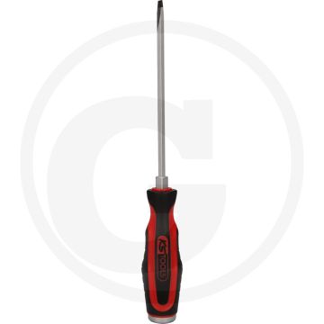 Ks tools ergotorquemax schlitz-schraubendreher, 5,5mm, 250mm - gehärtete klinge & optimale drehkraftübertragung