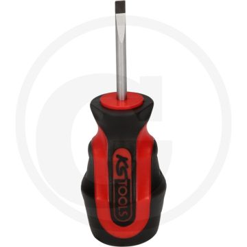 Ks tools ergotorqueplus schlitz-schraubendreher, kurz, 4mm - extra kurze klinge