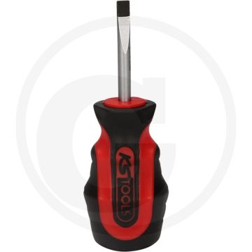 Ks tools ergotorqueplus schlitz-schraubendreher, kurz, 5mm - extra kurze klinge