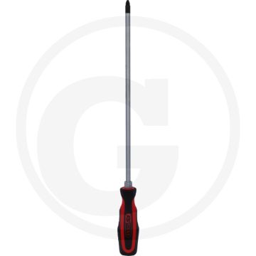 Ks tools ergotorqueplus schraubendreher, pz3, 405mm - gehärtete klinge & optimale drehkraftübertragung