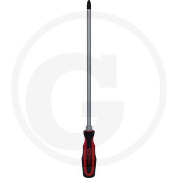 Ks tools ergotorqueplus schraubendreher, pz4, 405mm - gehärtete klinge & 2-komponentengriff