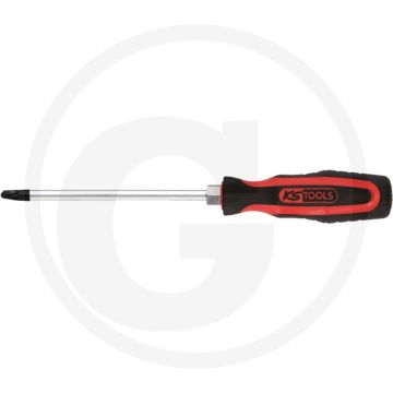 Ks tools ergotorqueplus® tri-wing schraubendreher - gehärtete klinge, chrom vanadium - 80mm
