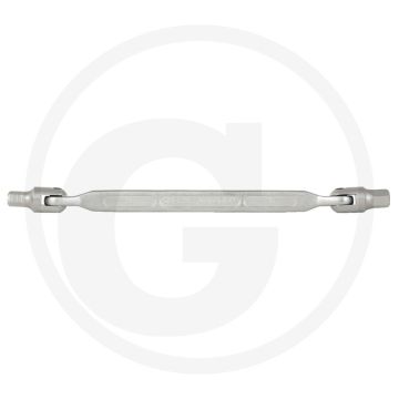 Ks tools innensechskant-doppel-gelenkschlüssel, 17x19mm, extra großer schwenkbereich