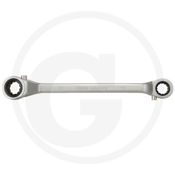 Clé à cliquet classique Ks tools, commutable, 24x27 mm - 24 dents, chrome vanadium