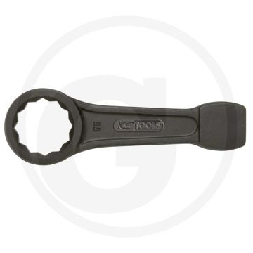 Ks tools schlag-ringschlüssel, 28mm - flanktraction-profil, din 7444, mit schlagkante