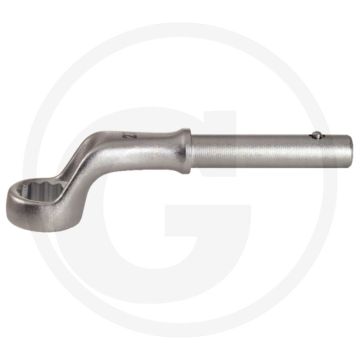 Ks tools clé à ergot, coudée, 38 mm - modèle robuste pour les couples les plus élevés