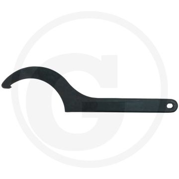 Ks tools vaste haaksleutel met nok, 30-32 mm - din 1810 form a, brüniert, 220mm lengte