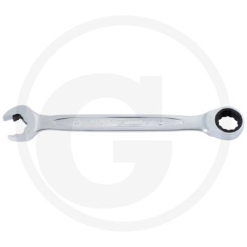 Ks tools duo gearplus clé polygonale à cliquet avec fonction de cliquet 24mm - 72 dents, angle de mâchoire 15