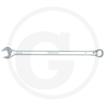 Ks tools chromeplus® ringsteeksleutel, extra lang, 19 mm - flanktraction-profil, 15° maulstellung