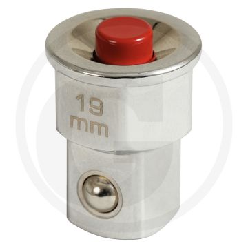 Ks tools gearplus® ringstop bit-adapter voor doppen, 1/2"x19 mm - snellosfunctie