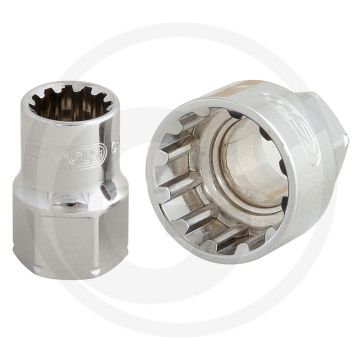 Ks tools 19mm tripleplus® inzet-dopsleutel, 17 mm - voor handbetätigung - 19mm opname, 1/2" aandrijving