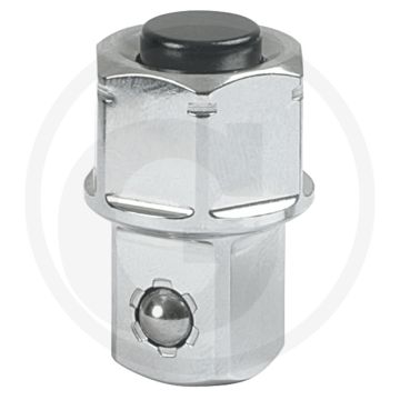 Ks tools 19mm tripleplus® inzet-dopsleutel-adapter, 19mmx1/2" met snellosfunctie
