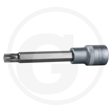 Ks tools 1/2" bit-dopsleutel ribe, l=100mm, m9 - lange uitvoering met ribe® profiel