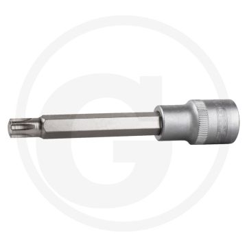 Ks tools 1/2'' bit-stecknuss für ribe-schrauben m16, 160 mm - lange ausführung
