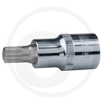 Ks tools 1/2" chromeplus bit-stecknuss xzn, m4 - vielzahn (xzn®) - din 3120, iso 1174 - 22.0mm
