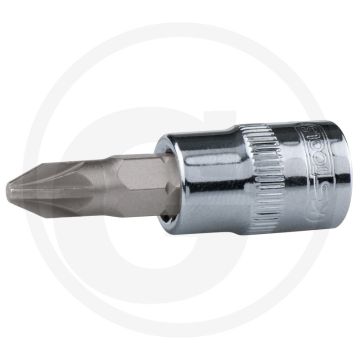Ks tools 1/4" chromeplus® Bit-Steckschlüssel für Kreuzschlitzschrauben pz4 - 12x12x37mm