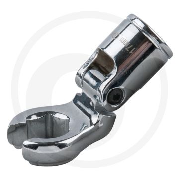 Ks tools gelenk-ringschlüssel-stecknuss, sw14 - universal einsetzbar, chrom vanadium