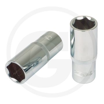 Ks tools ks tools 1/2" chromeplus sechskant-stecknuss, lang, 9mm - metrisch, 57g, din 3120, iso 1174