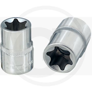 Ks tools 1/4" chromeplus® dopsleutel tx-e, e8 - torx-e, 7mm