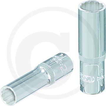 Ks tools 1/4" chromeplus 12-kant-stecknuss, lang, 14mm - lange ausführung, chrom vanadium