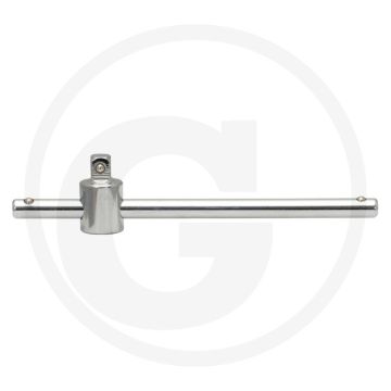 Ks tools 3/8" chromeplus® schuifgreep met vergrendeling, 160 mm - din 3122 / iso 3315
