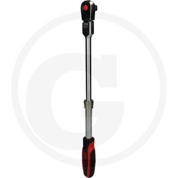 Ks tools 1/2" télescopique articulé inverseur b slimpower, 72 dents, couple 610 nm