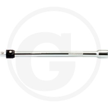 Ks tools 1/2" chromeplus® lokplus-verlengstuk met kogel ontgrendeling, 75 mm - hoogglans verchroomd, 130g