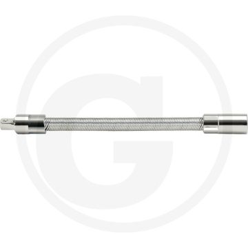 Ks tools 1/4" chromeplus® flexibel verlengstuk, 150 mm - voor handbetätigung in schwer zugänglichen bereichen