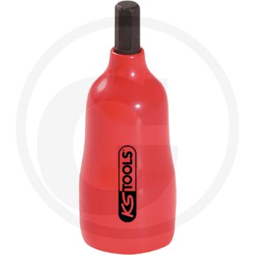Ks tools 1/4” geïsoleerde bit-doppen voor binnenzeskant - 44mm