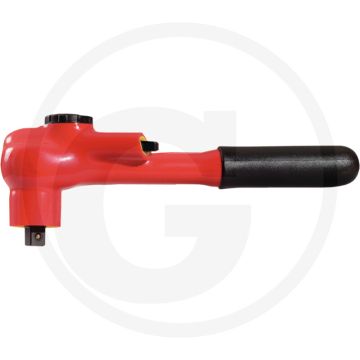 Ks tools 3/8" geïsoleerde omschakelbare ratel, 32 - 205mm l, 78mm a, 32-zahn ratschenkopf