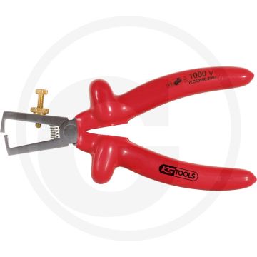 Ks tools classic 1000v abisolierzange, 160 mm - für Drähte von 0,8-6,0 mm²