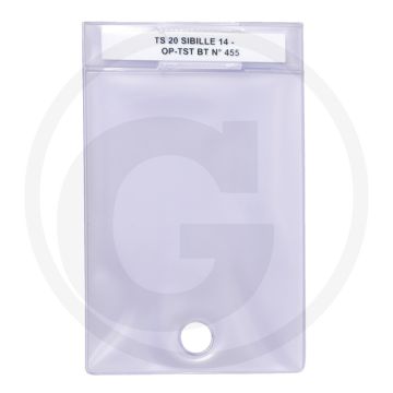 Ks tools ks tools isolierbeutel für stecker, 130 x 210 mm - transparente polyvinyltasche mit klettverschluss