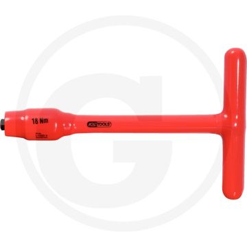 Ks tools : clé en T isolée de 3/8" avec limiteur de couple de 18 Nm