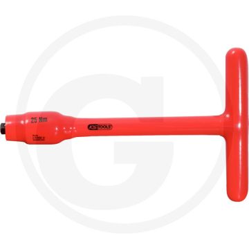 Ks tools : clé à poignée en T isolée à réglage fixe de 3/8" - couple de 25 Nm