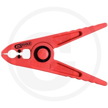 Ks tools geïsoleerde plastic clip, groot, 160 mm, 1000 v prüfzertifikat