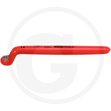 Ks tools ringschlüssel mit schutzisolierung, gekröpft, 3/8 - 75° gekröpft, chrom vanadium stahl