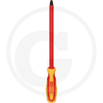 Ks tools ergotorque vde pz-schraubendreher, pz4, 315mm - isolierung nach iec 60900