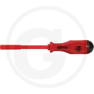 Ks tools 1/4“ geïsoleerde bit-schroevendraaier met magnet - 230mm lengte