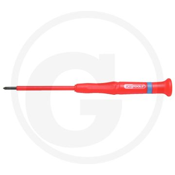 Ks tools precisie-schroevendraaier ph geïsoleerd ph00 met sneldraaikap